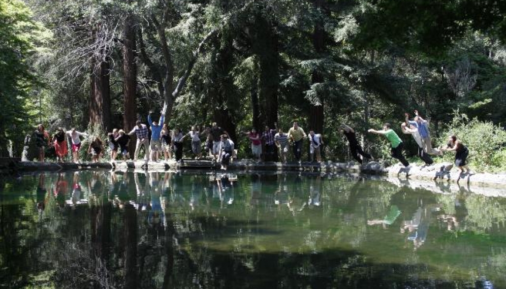 Senior Pond-Jumping 2016