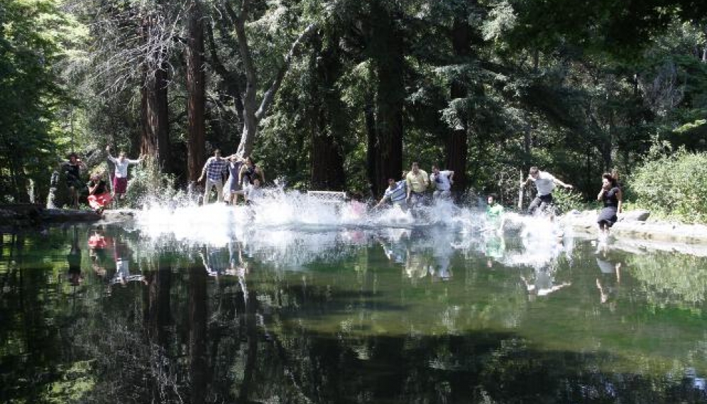 Senior Pond-Jumping 2016