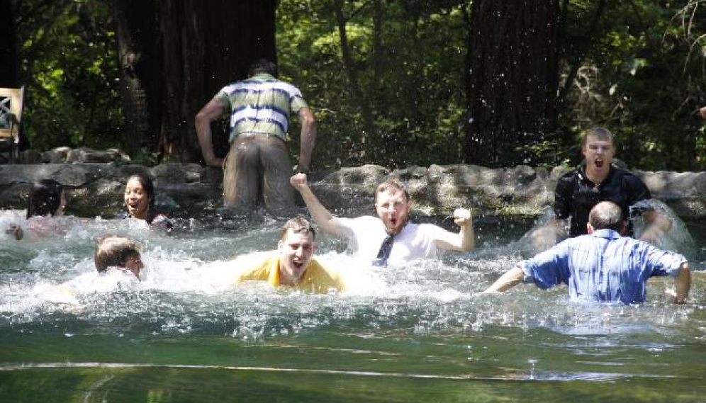 Senior Pond-Jumping 2016