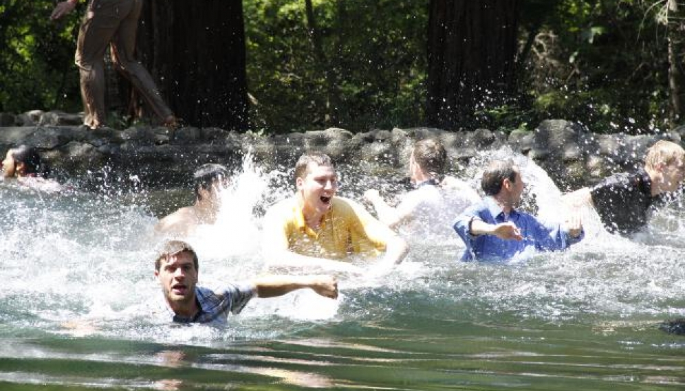 Senior Pond-Jumping 2016