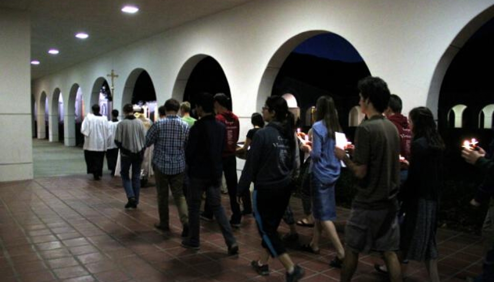 Procession for the Feast of the Presentation 2018