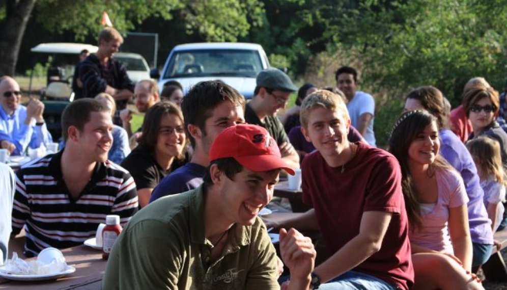 Farewell BBQ for Fr. Paul and Mr. Finley