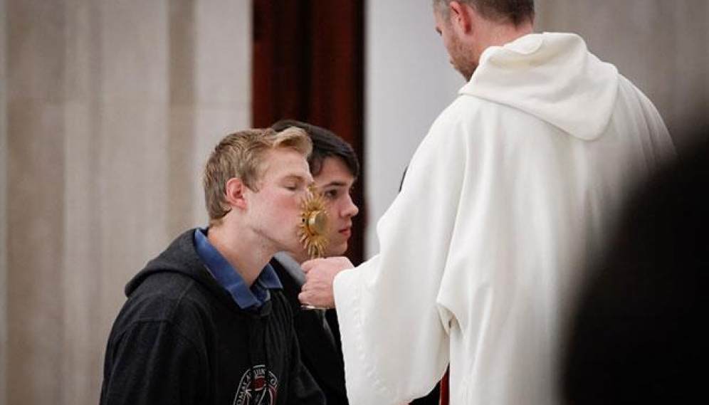 St. Thomas Relic Blessing Fall 2015