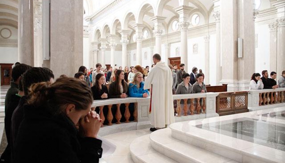 St. Thomas Relic Blessing Fall 2015