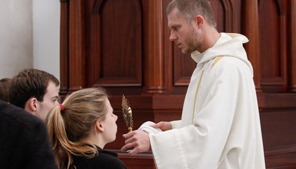 St. Thomas Relic Blessing Fall 2015