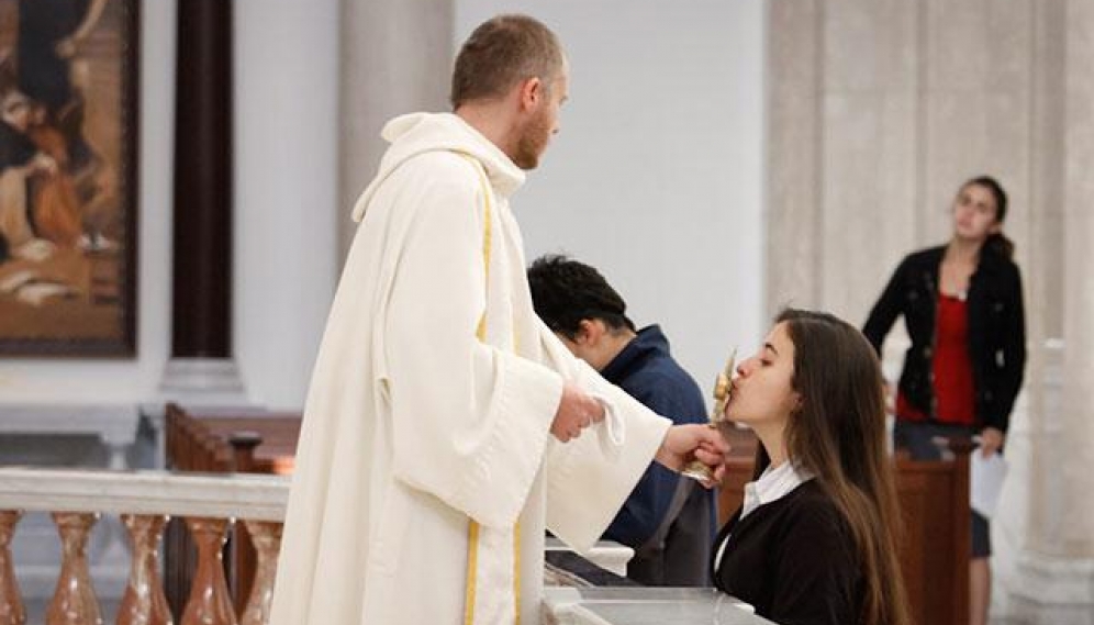 St. Thomas Relic Blessing Fall 2015