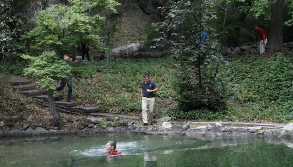 Senior Pond-Jumping 2017