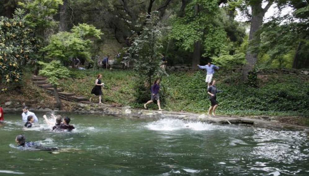 Senior Pond-Jumping 2017