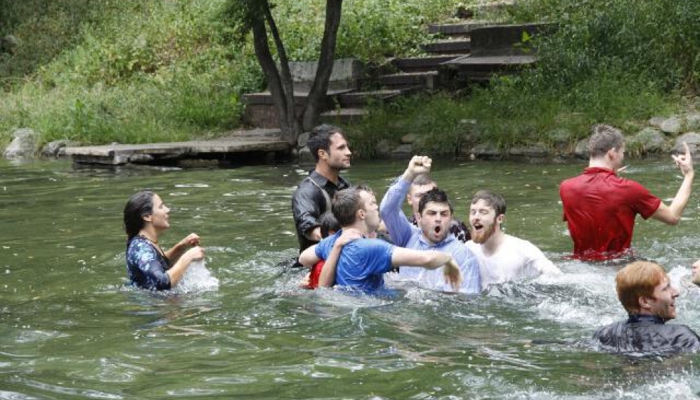 Senior Pond-Jumping 2017