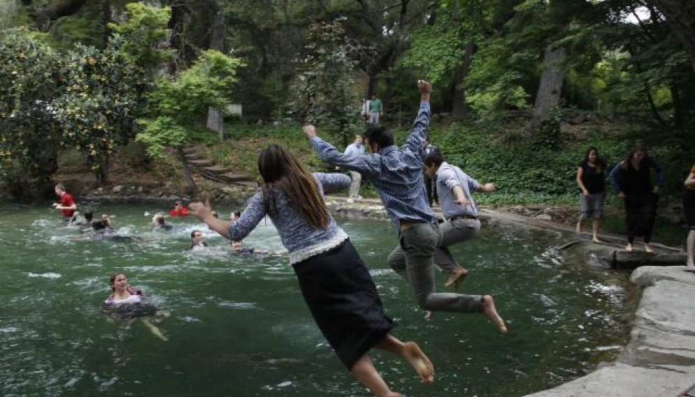 Senior Pond-Jumping 2017