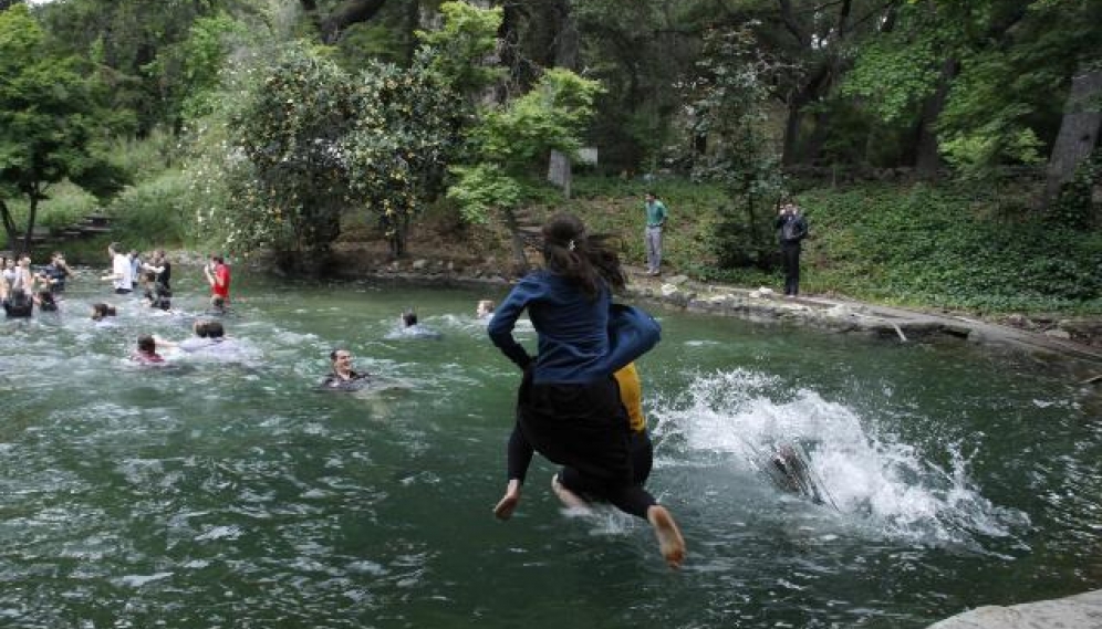 Senior Pond-Jumping 2017