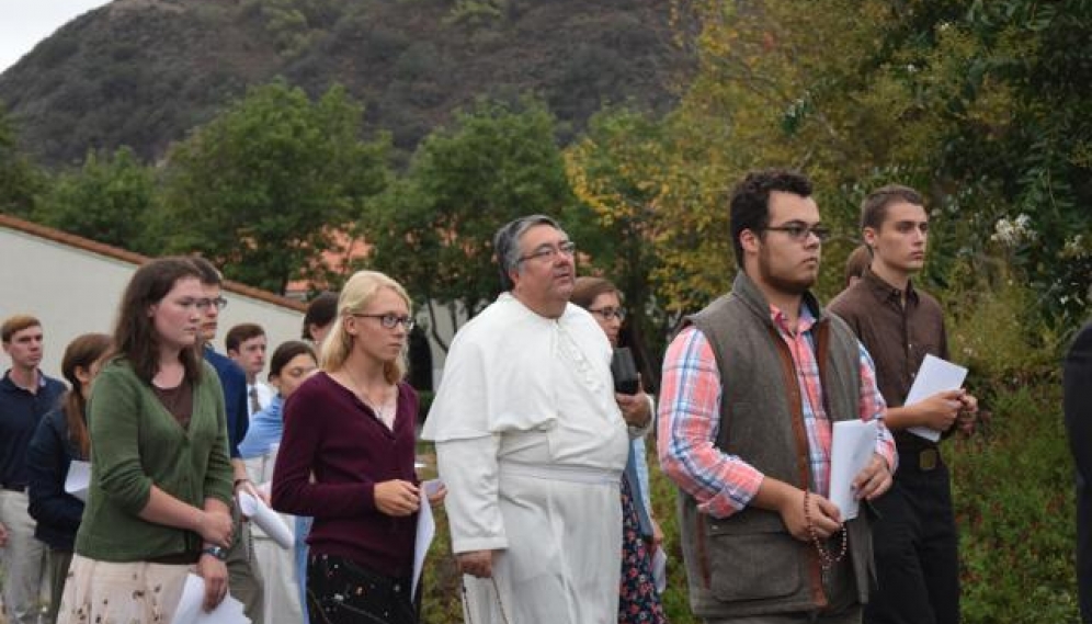 Our Lady of Sorrows Rosary Procession 2015