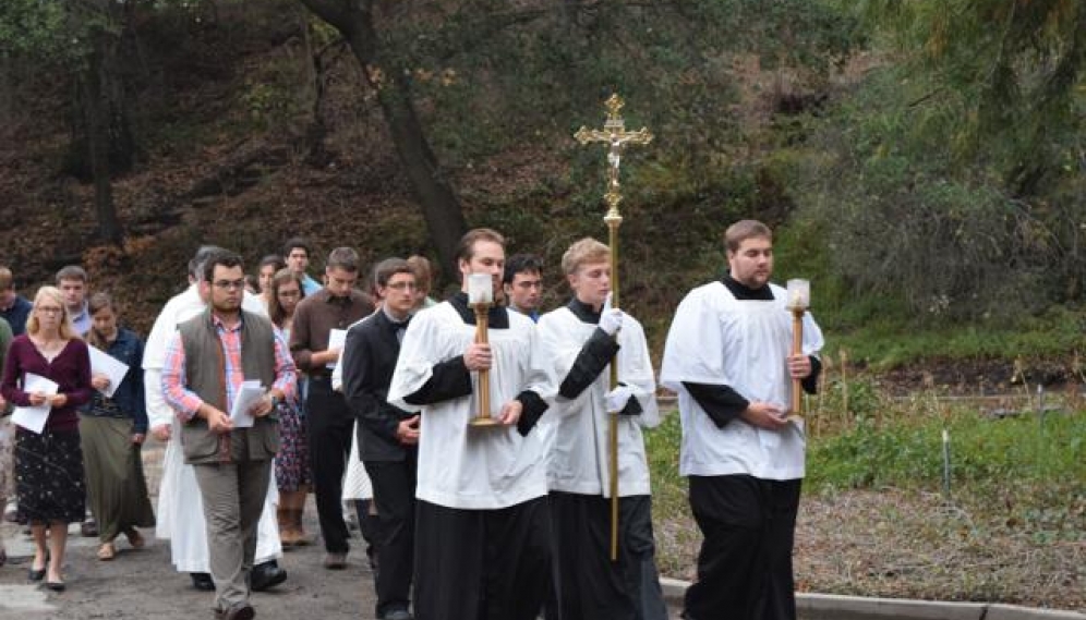 Our Lady of Sorrows Rosary Procession 2015