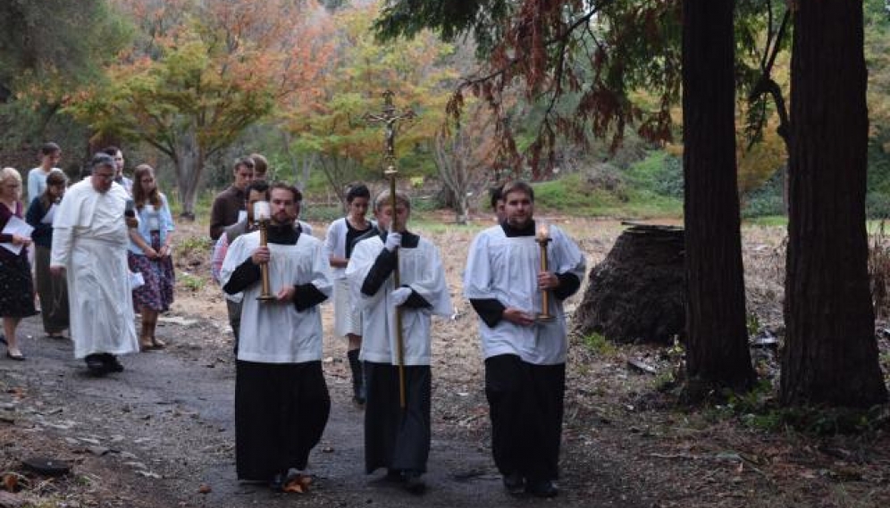 Our Lady of Sorrows Rosary Procession 2015