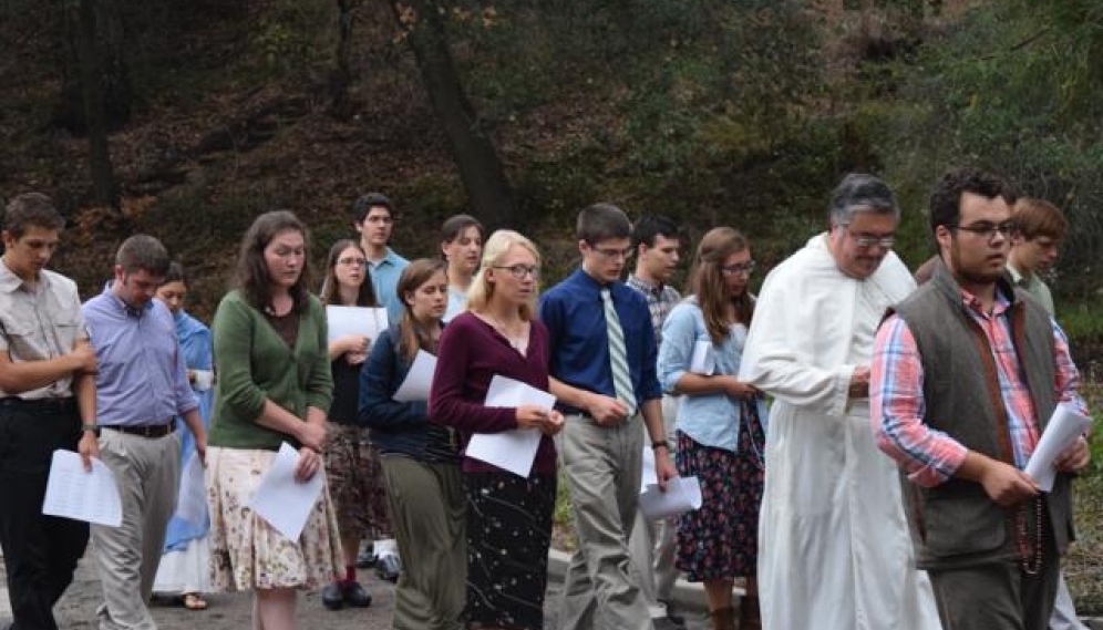 Our Lady of Sorrows Rosary Procession 2015