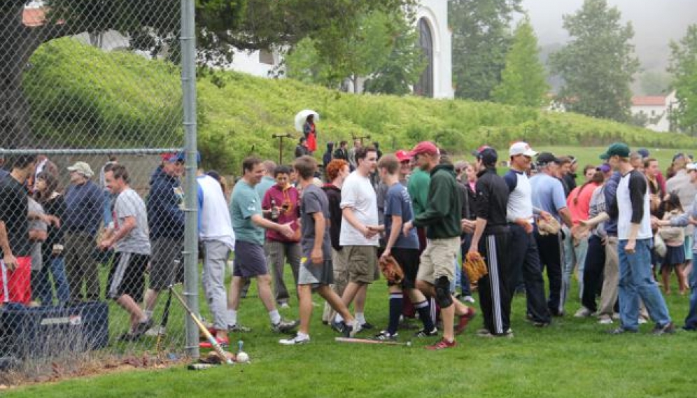 Senior-Tutor Softball Game 2013