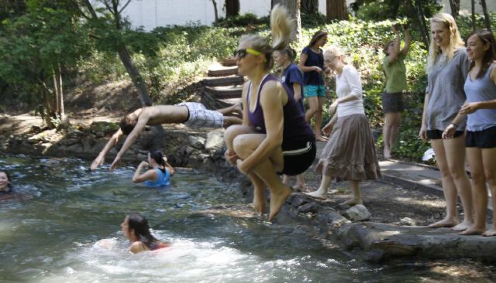 Senior Pond-Jumping 2014