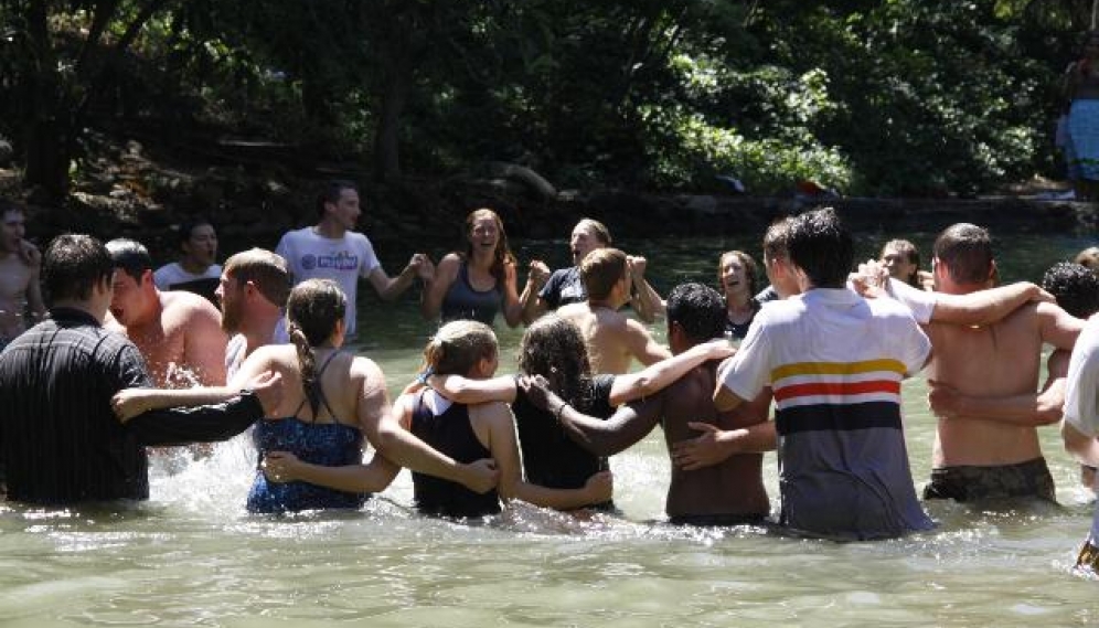 Senior Pond-Jumping 2014