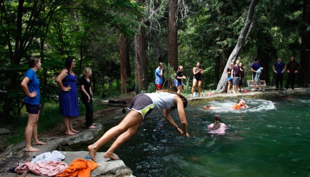 Senior Pond Jumping 2015