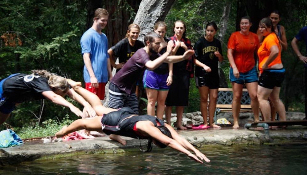 Senior Pond Jumping 2015