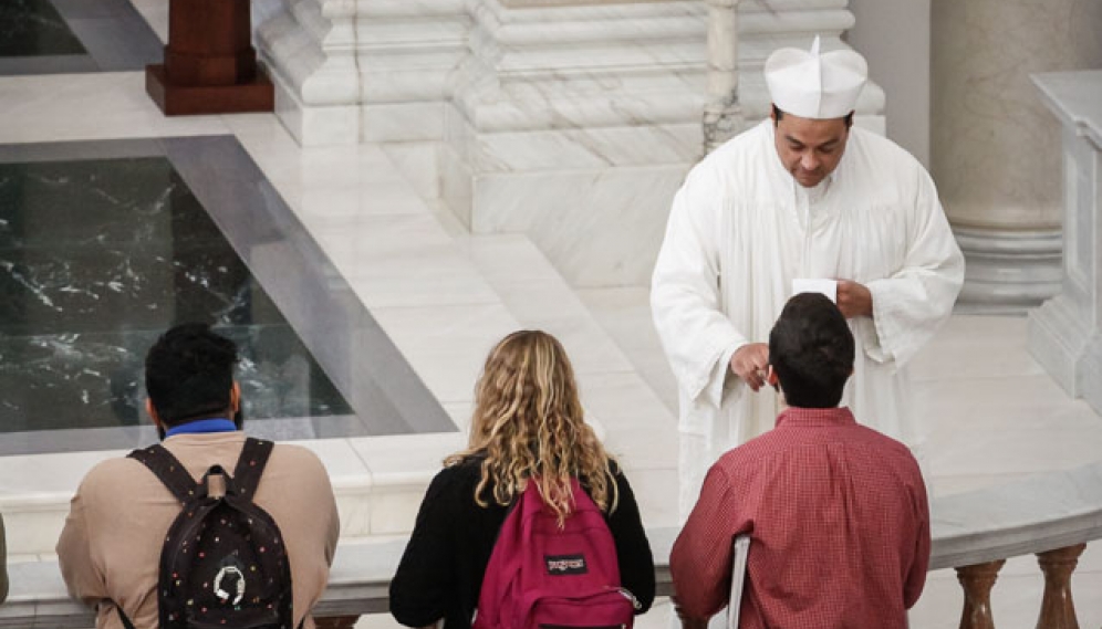 St. Thomas Relic Blessing Fall 2018