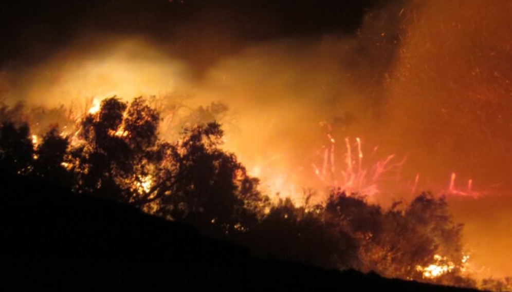 Thomas Fire 2017 Flames 