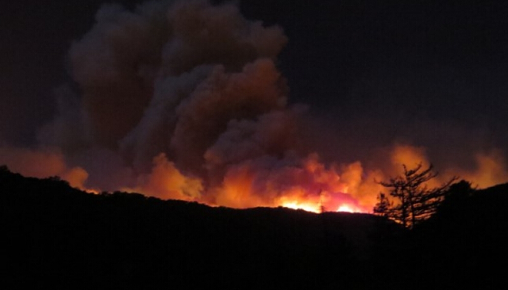 Thomas Fire 2017 Flames 