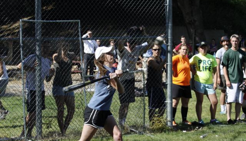 Tutor-Senior Softball Game 2015