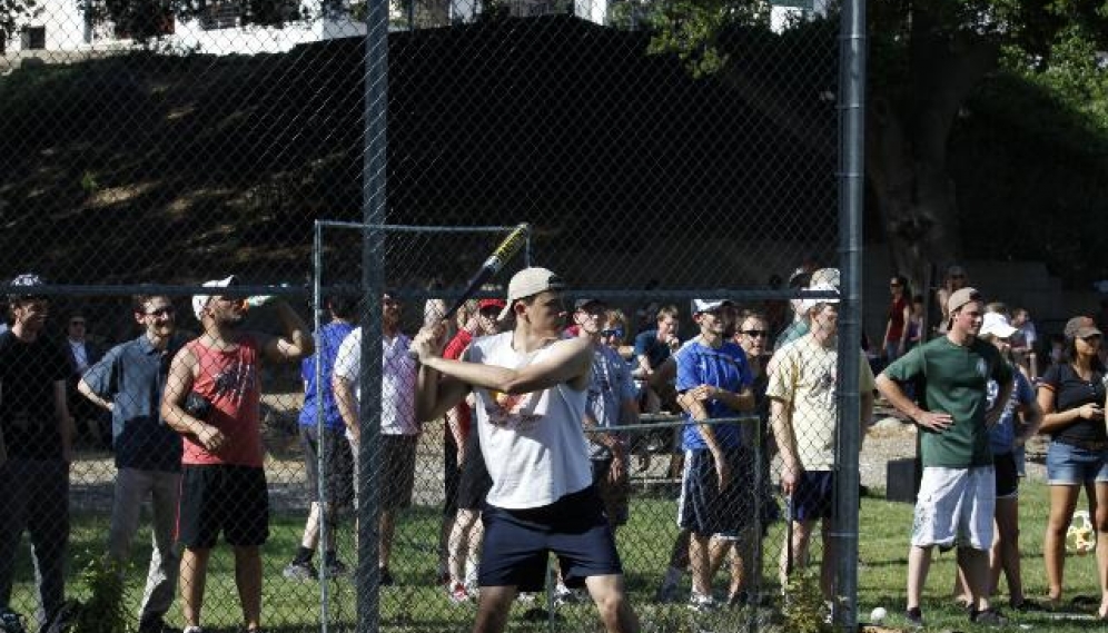 Tutor-Senior Softball Game 2015