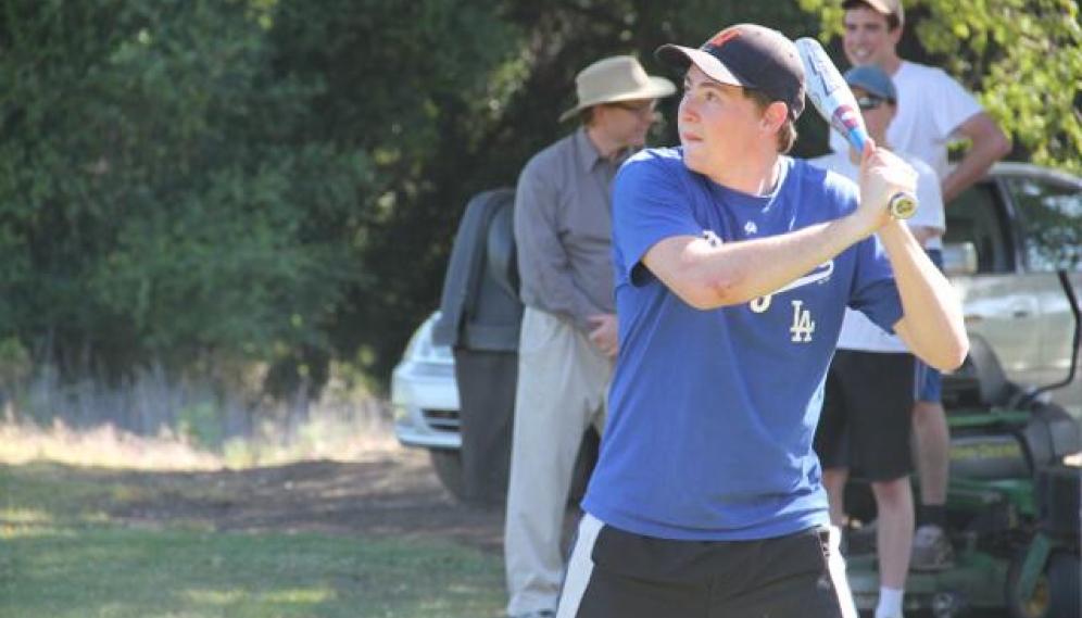 Senior-Tutor Softball Game 2014