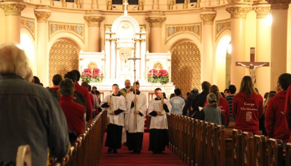 Walk for Life 2015 -- Father Illo