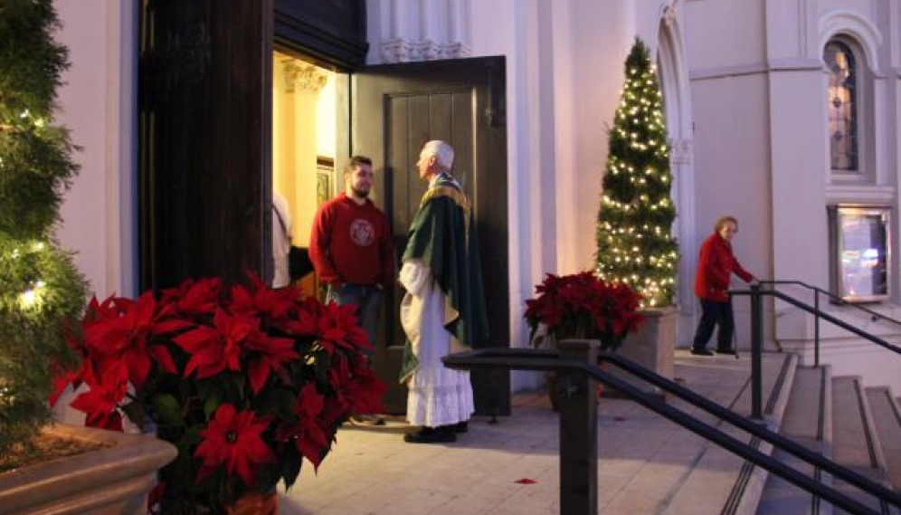 Walk for Life 2015 -- Father Illo