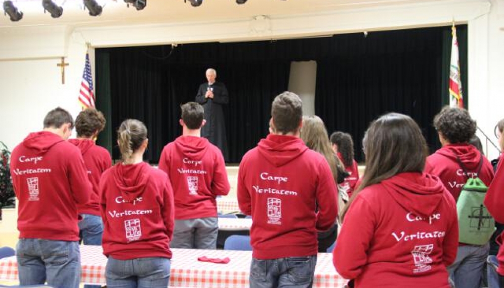 Walk for Life 2015 -- Father Illo