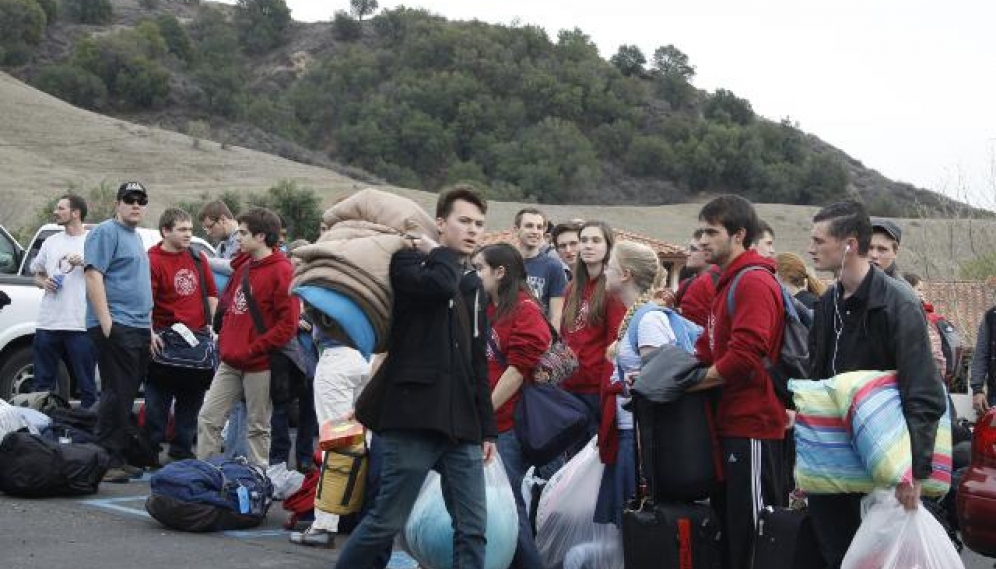 Walk for Life 2014 -- departure