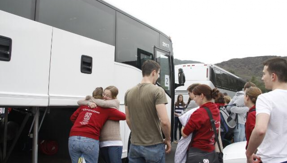 Walk for Life 2014 -- departure