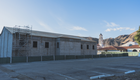 The Pope St. John Paul II Athletics Center (under construction)