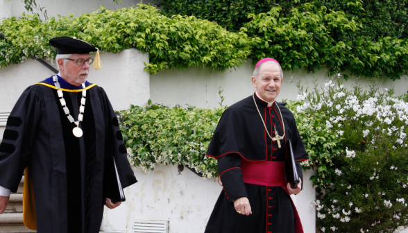 President McLean and Bishop Parocki