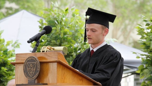 Class Speaker Stephen Cyr ('21)