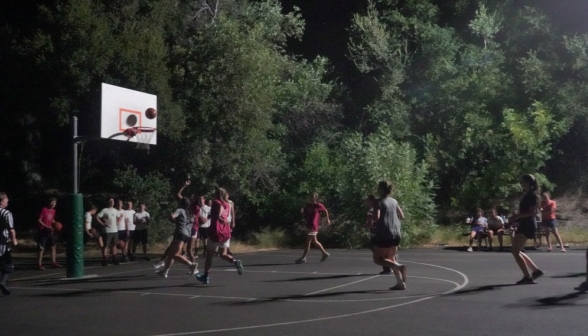 Scoring another basket
