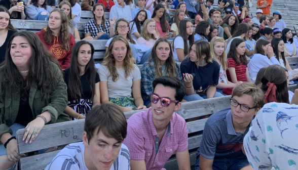 Students at the Hollywood Bowl