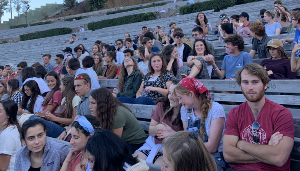 Students at the Hollywood Bowl