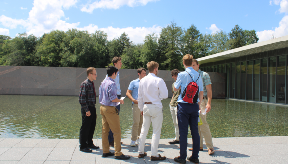 Students at the Clark Institute