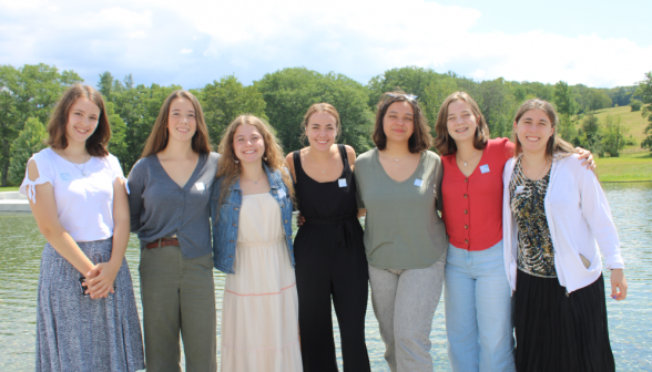 Students at the Clark Institute