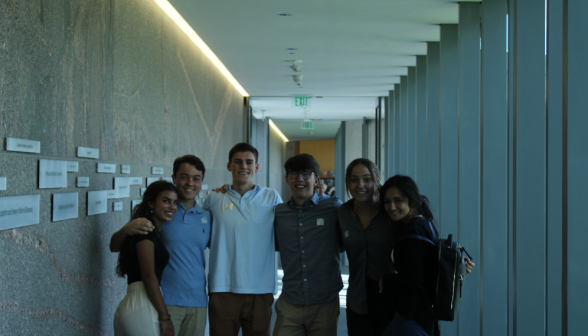 Students at the Clark Institute