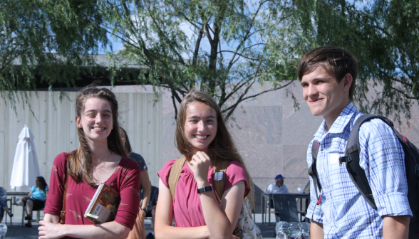 Students at the Clark Institute