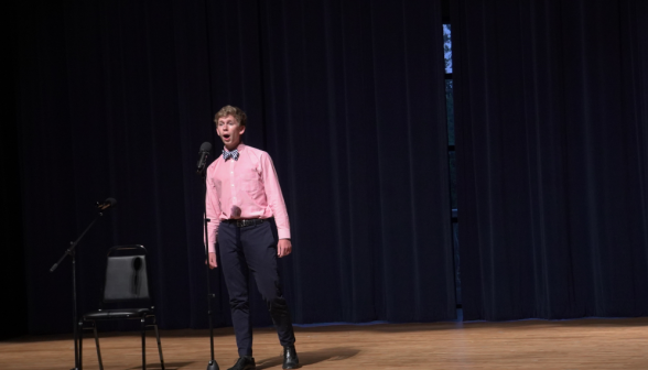 Students perform in talent show