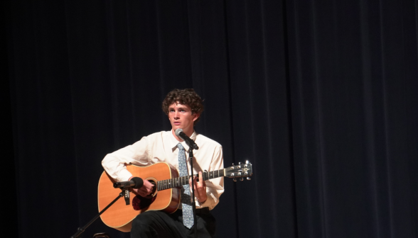 Students perform in talent show