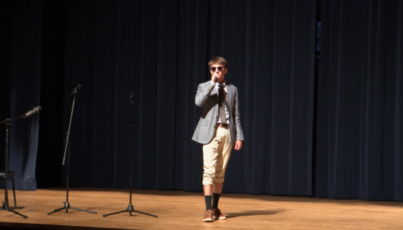 Students perform in talent show