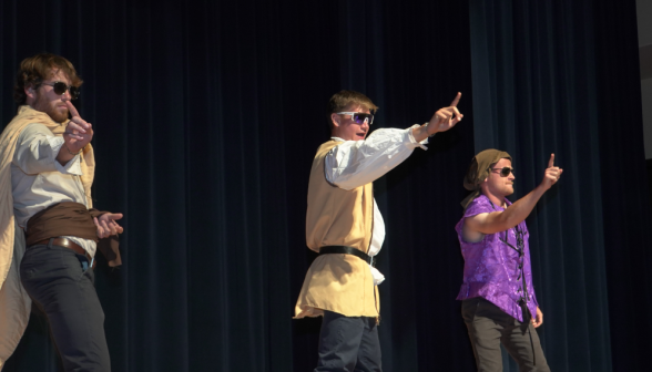 Students perform in talent show