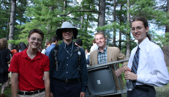 Students at Tanglewood